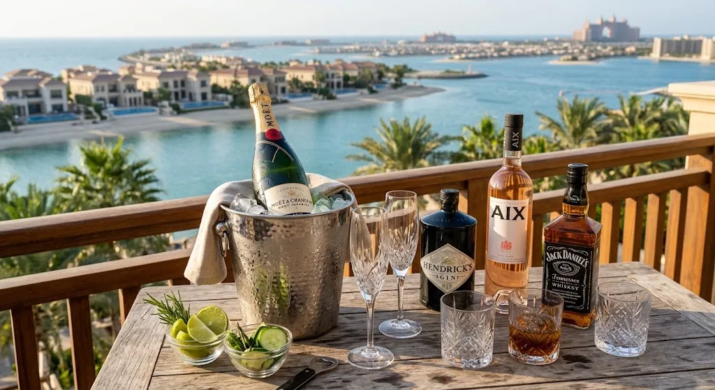 The Palm Jumeirah Alcohol Delivery Guide: Ordering Spirits Online