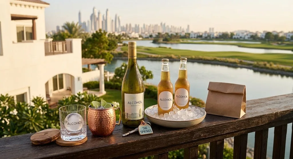 Prompt, Confidential Alcohol Delivery for Residents in The Springs, Dubai