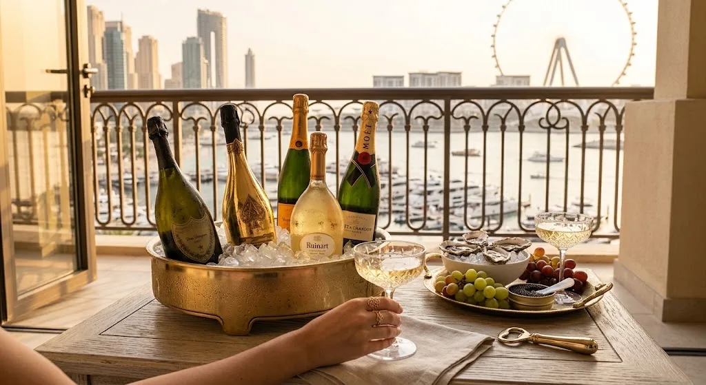 The 5 Best Champagnes to Order Tonight in Dubai (With Prices & Express Delivery)