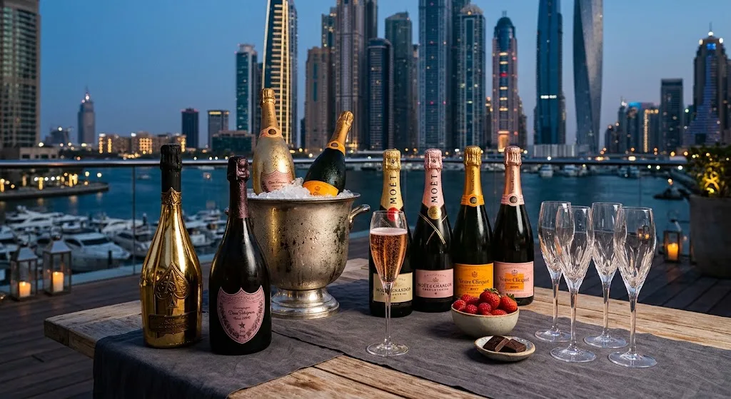 Uncorking Hollywood: The Iconic Champagnes from Blockbuster Films You Can Sip in Dubai Tonight