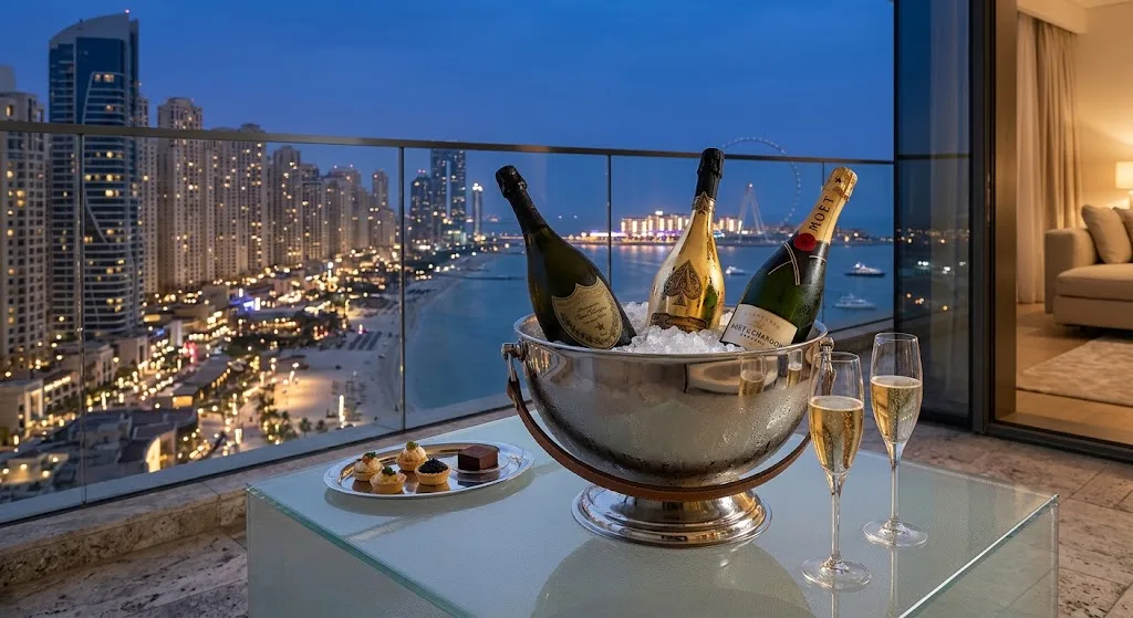 VIP Alcohol Delivery in JBR Dubai: Luxury Champagne Delivered 24/7 to Your Doorstep